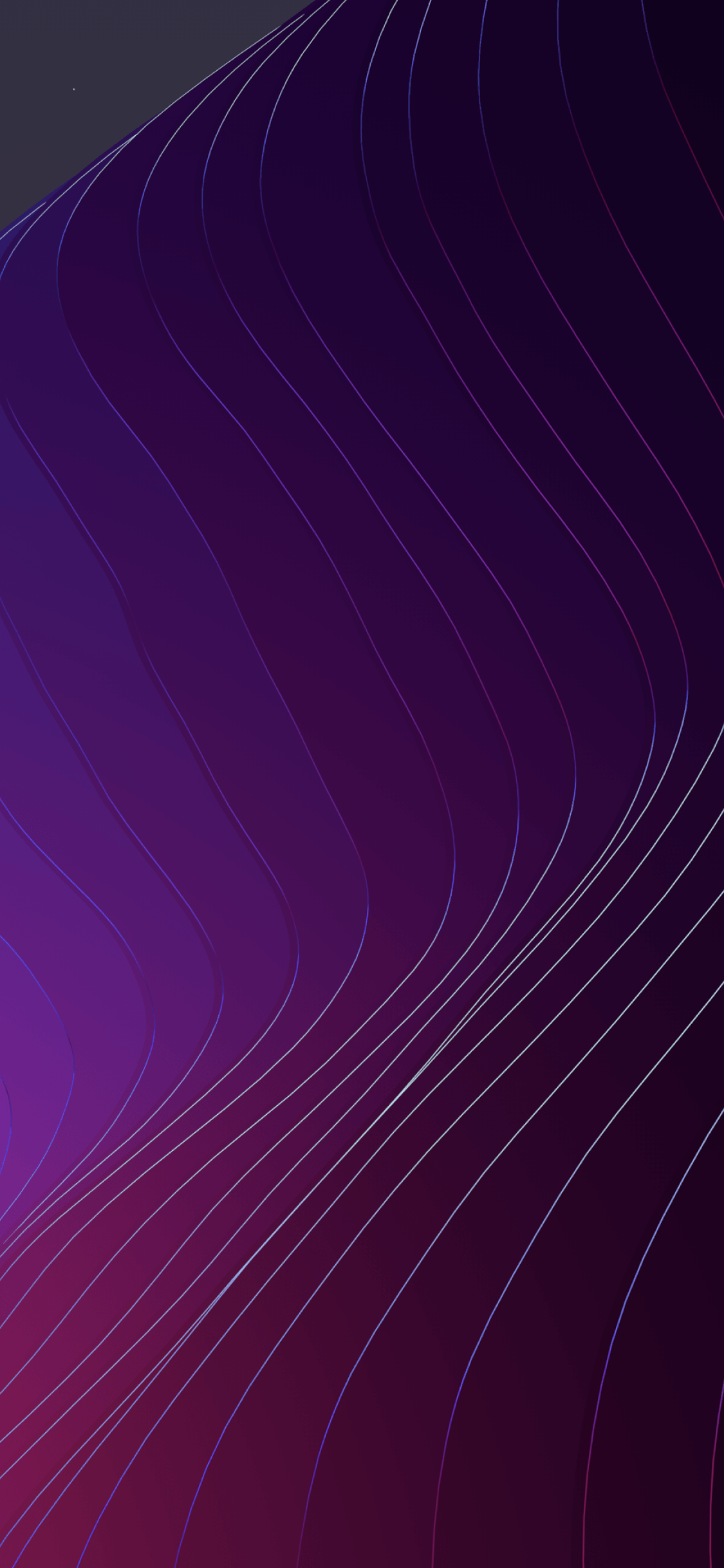 Linee astratte viola sfumate, 1125x2436 Full HD Verticale, iPhone Plus