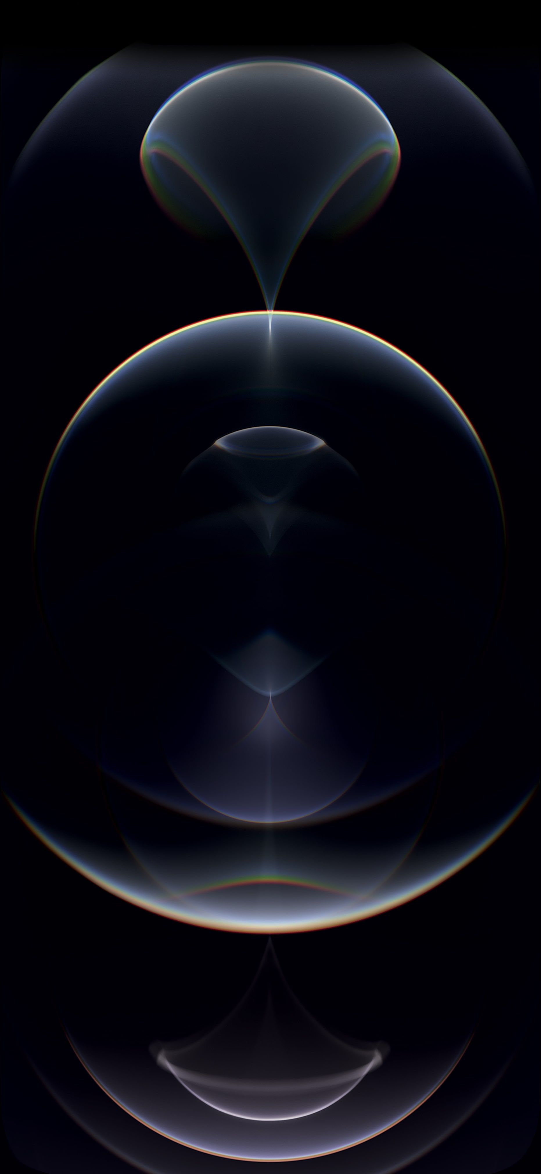 Sfere astratte scure iPhone, 1863x4041 Verticale, iPhone Pro