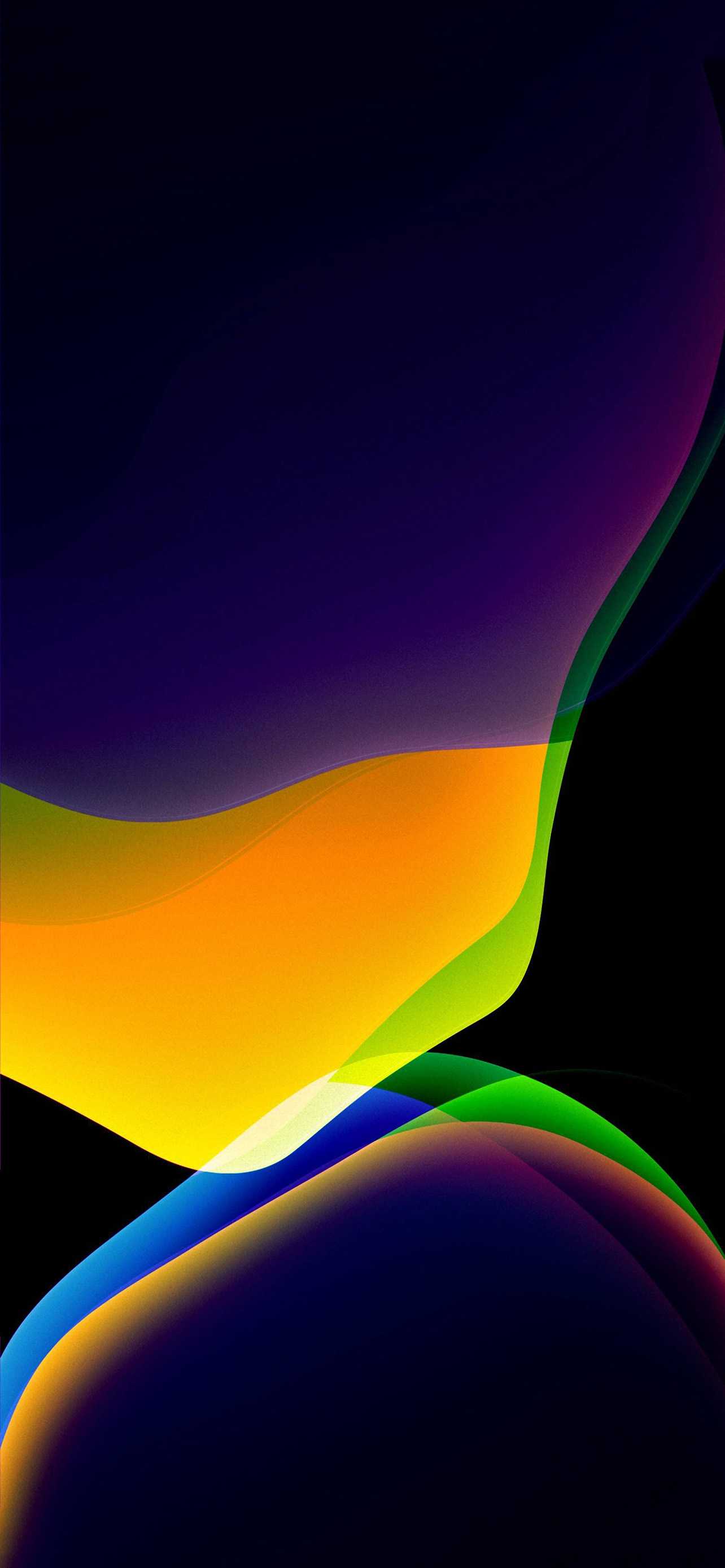 luce al neon verde blu angolo, 1284x2778 Verticale, iPhone Plus