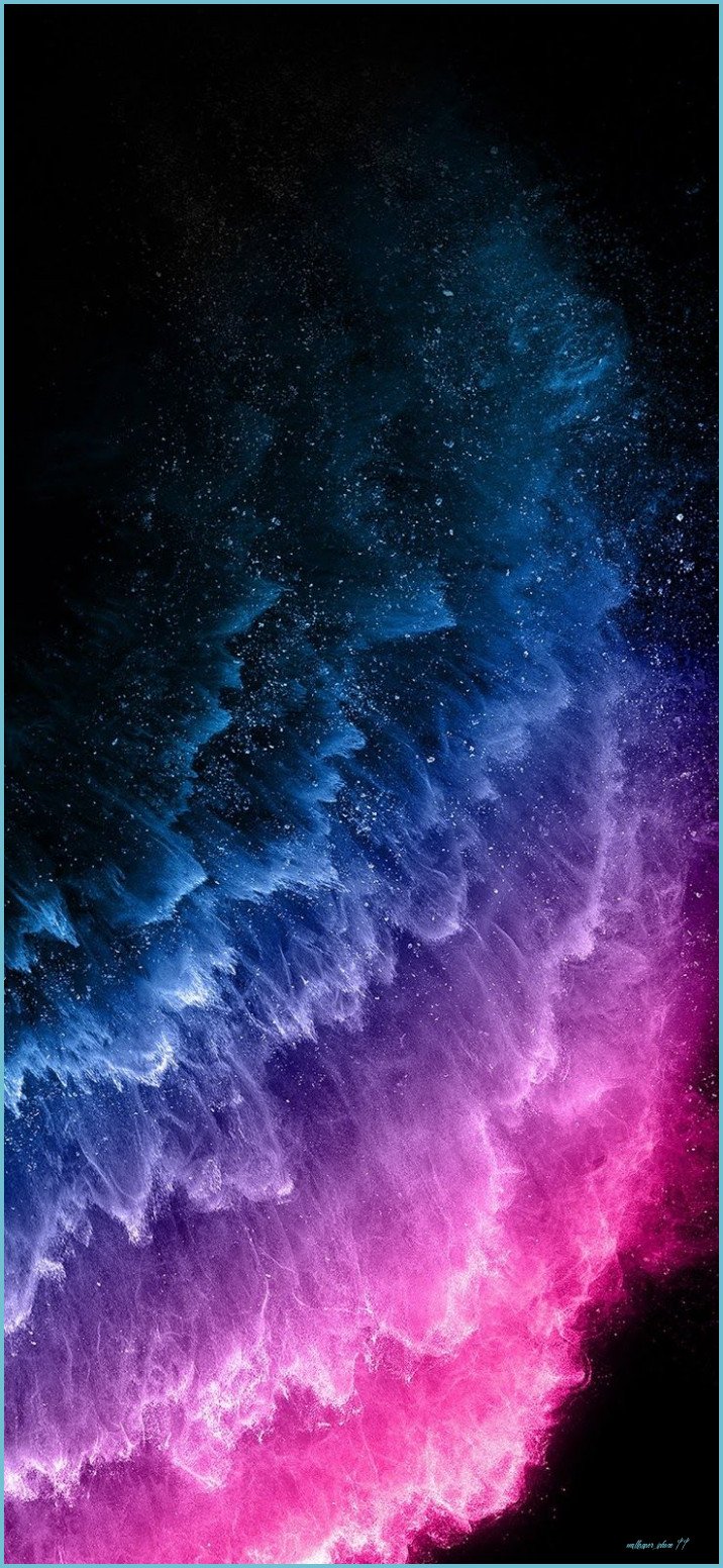 onda stellare blu rosa, 716x1552 Verticale, iPhone Plus