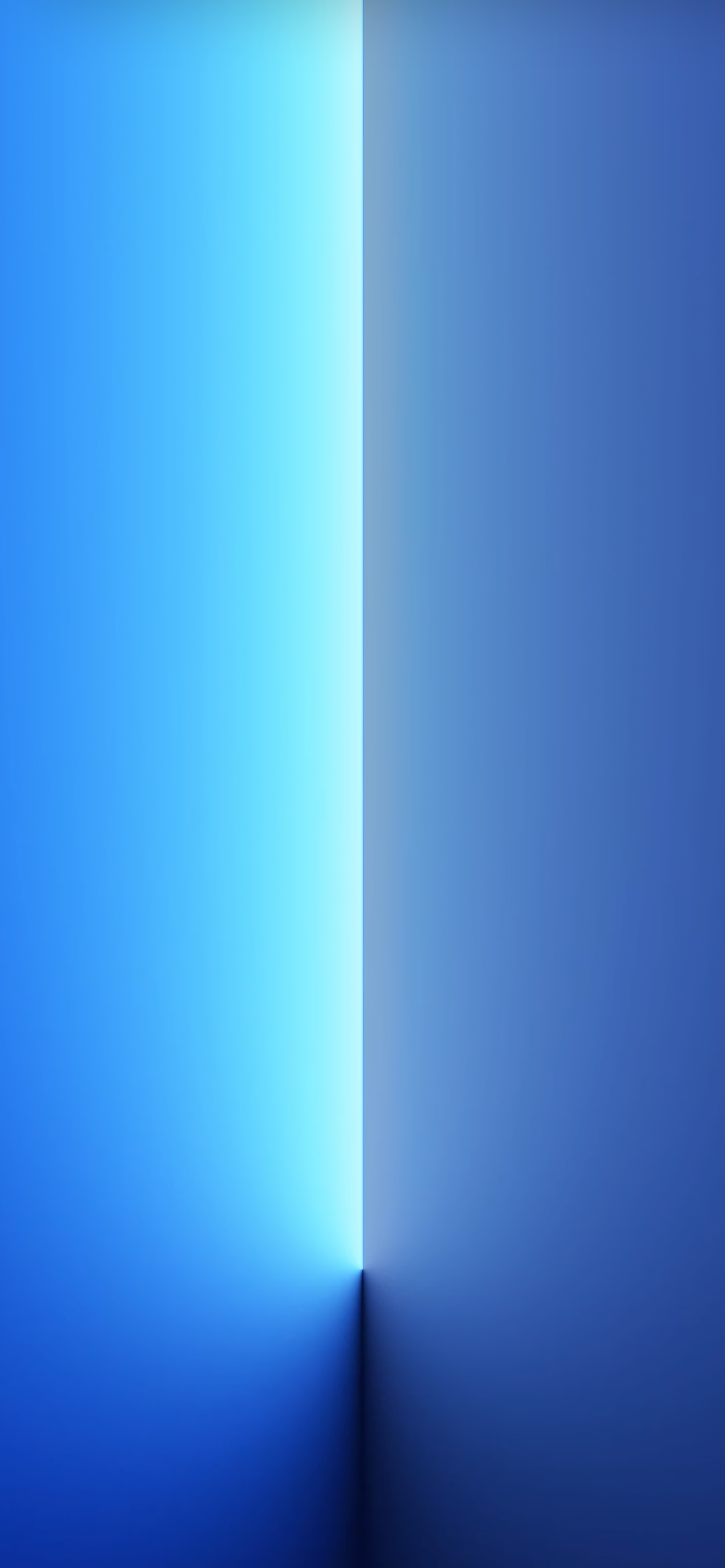 Luce blu verticale astratta, 1712x3704 Verticale, iPhone Pro