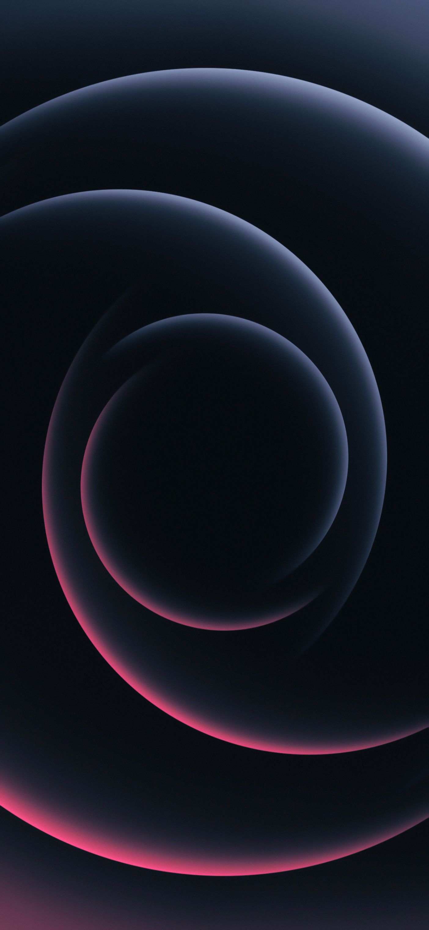 Spirale astratta rosa scuro, 1404x3040 Verticale, iPhone