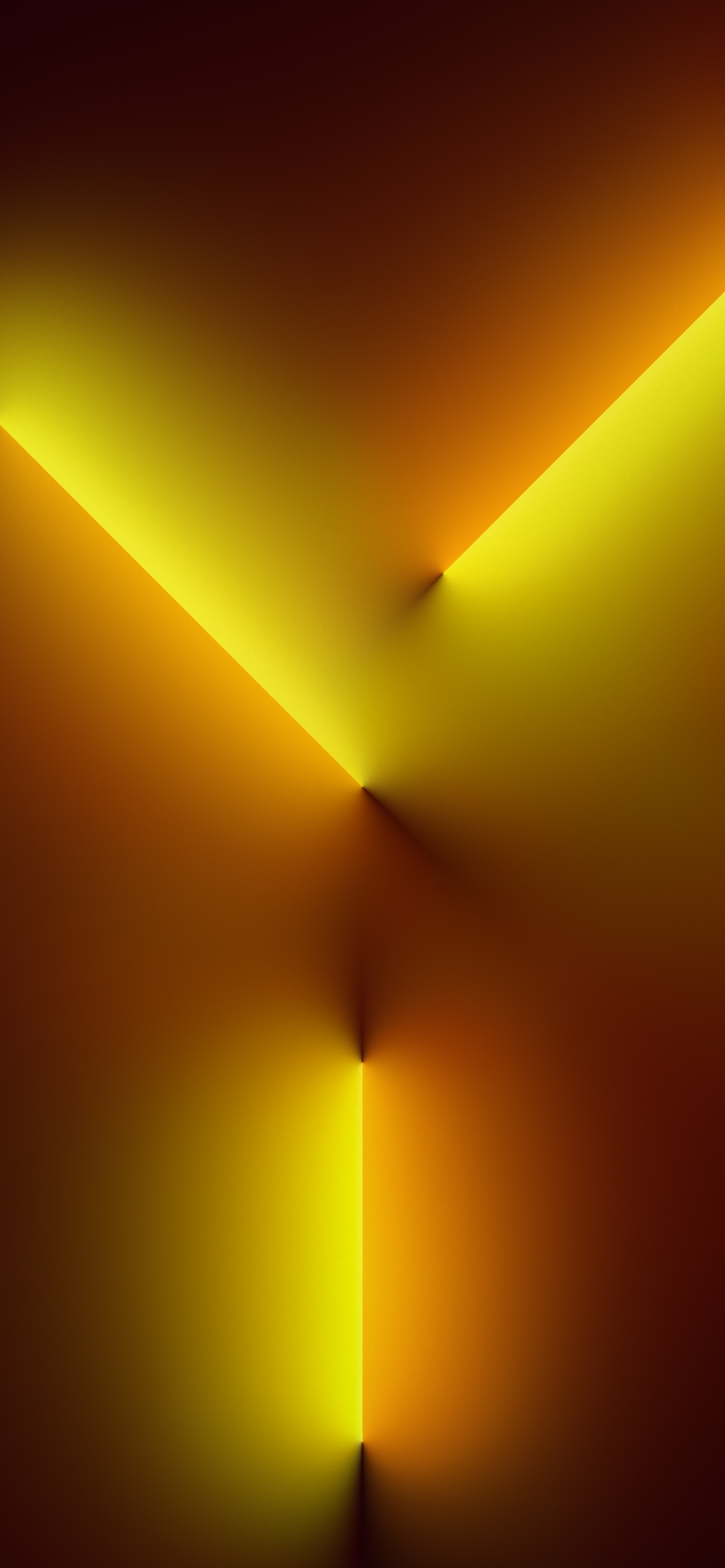 Luci al neon gialle astratte, 1542x3334 Full HD Verticale, iPhone Pro Max
