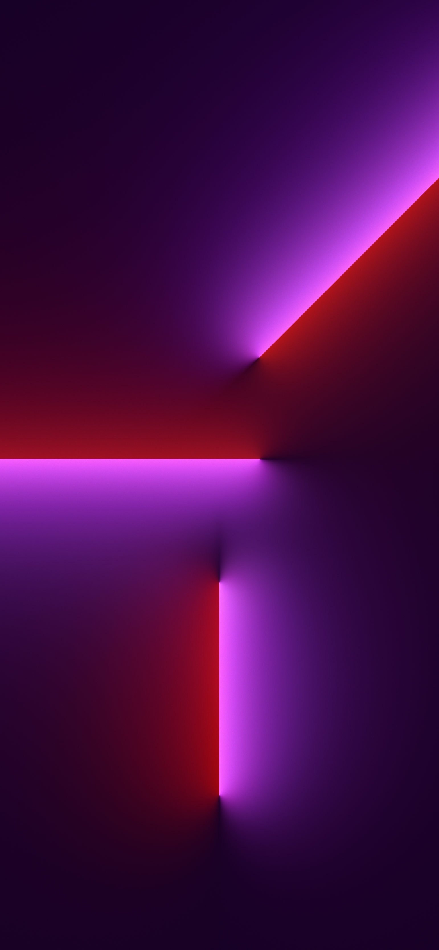 Linee luce neon astratte, 1542x3334 Verticale, iPhone Pro