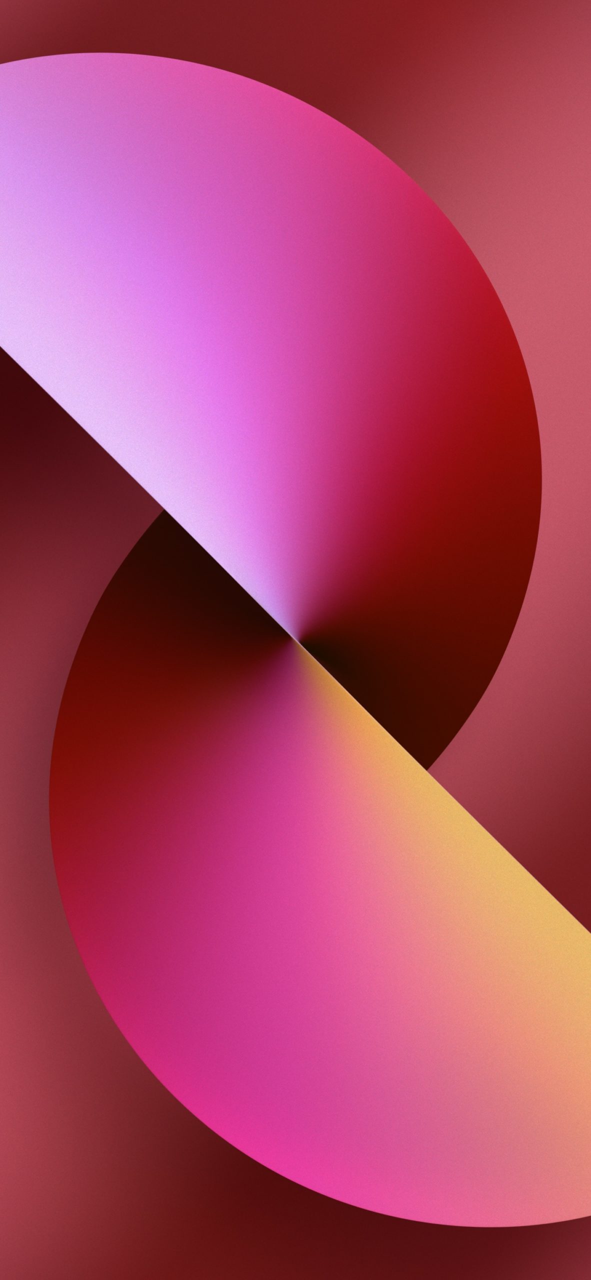 Sfere astratte rosa e rosse, 1182x2560 Verticale, iPhone