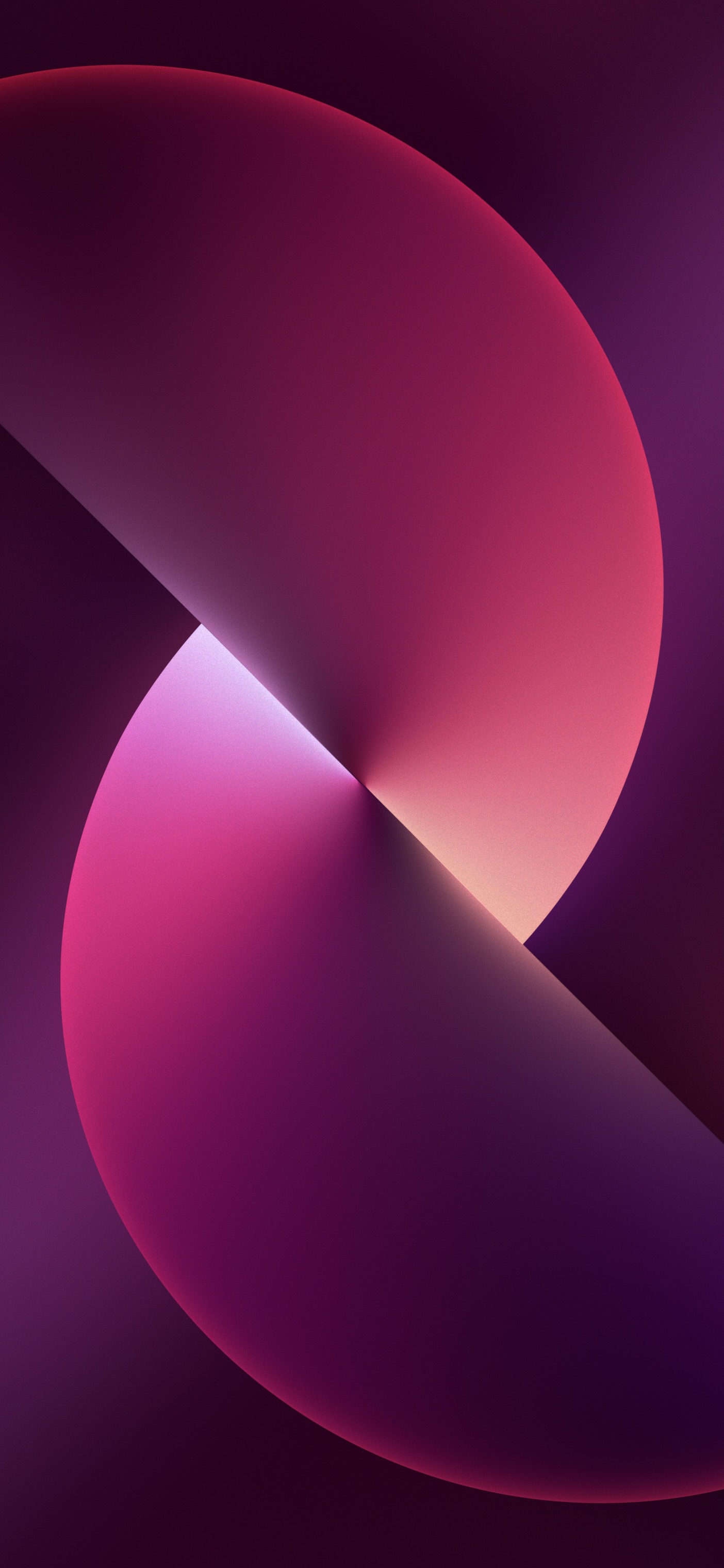 Sfere astratte viola magenta, 1404x3040 Full HD Verticale, iPhone Air