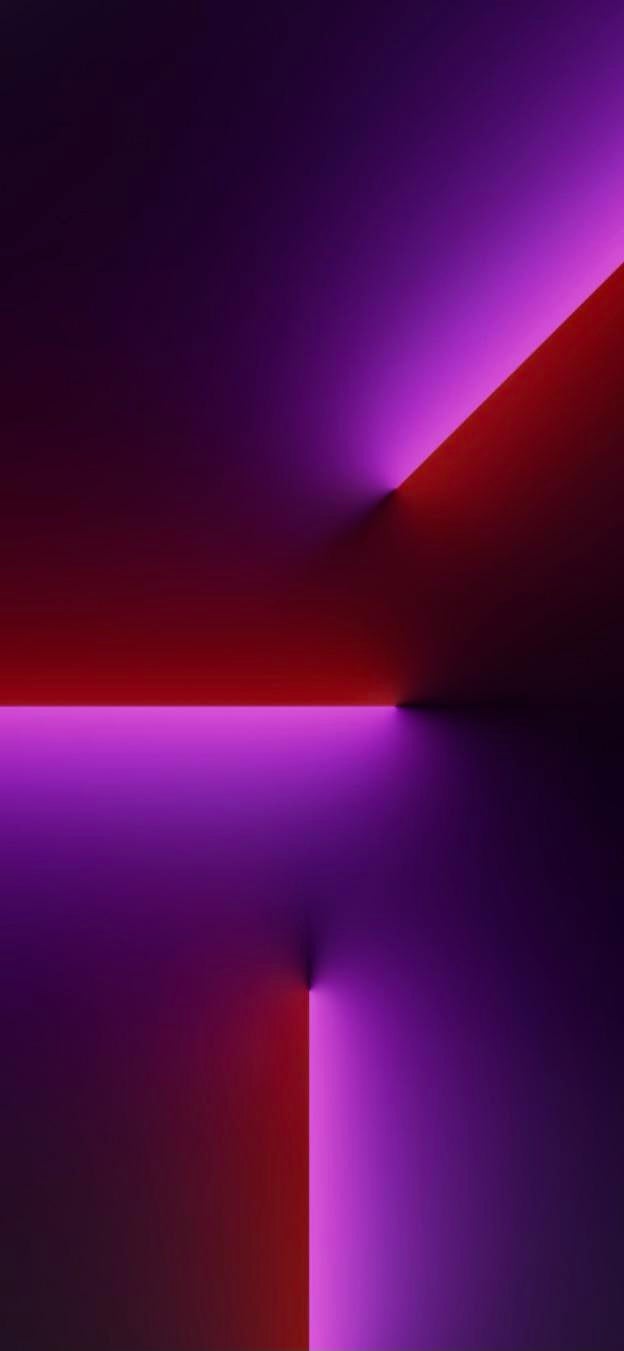 Sfondo astratto viola e rosso, 624x1351 Full HD Verticale, iPhone Pro Max