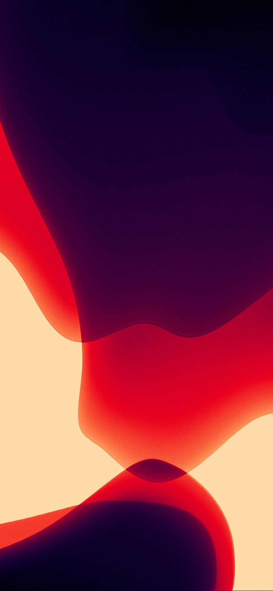 Forme astratte rosse e nere, 919x1988 Full HD Verticale, iPhone