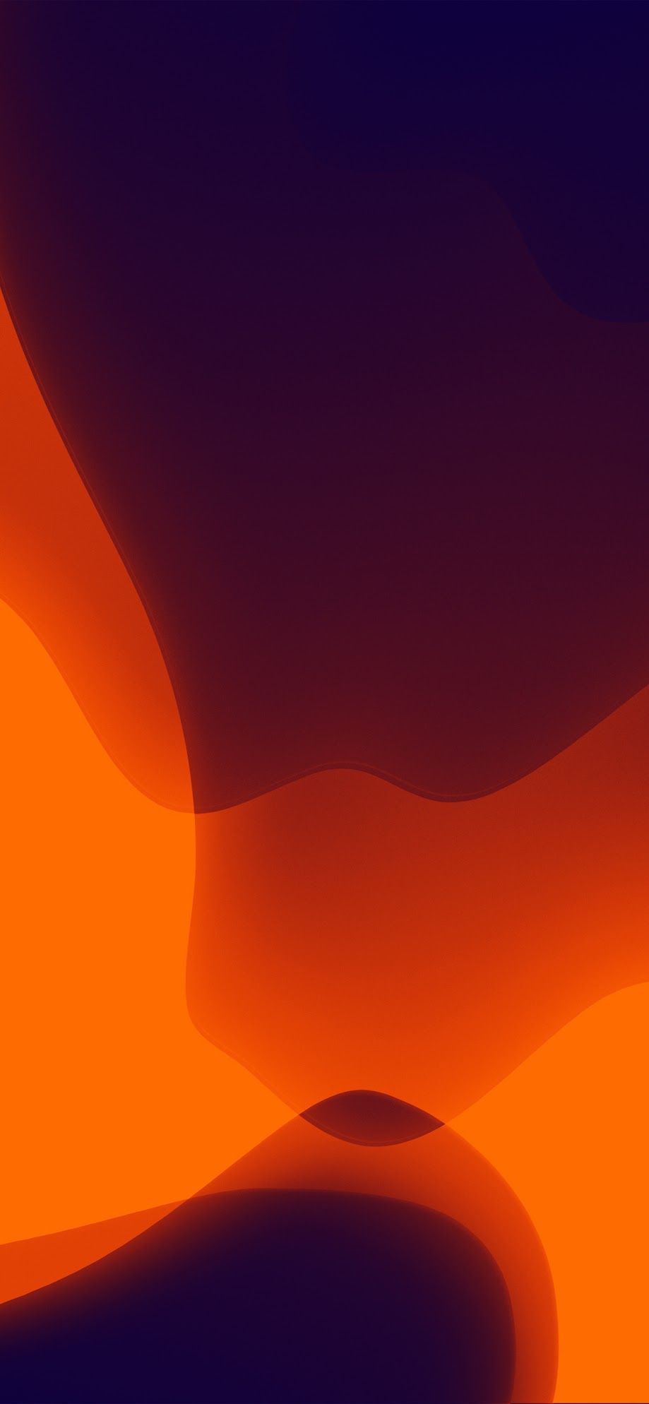 Astratto arancione e viola sfumato, 919x1988 Full HD Verticale, iPhone Pro Max
