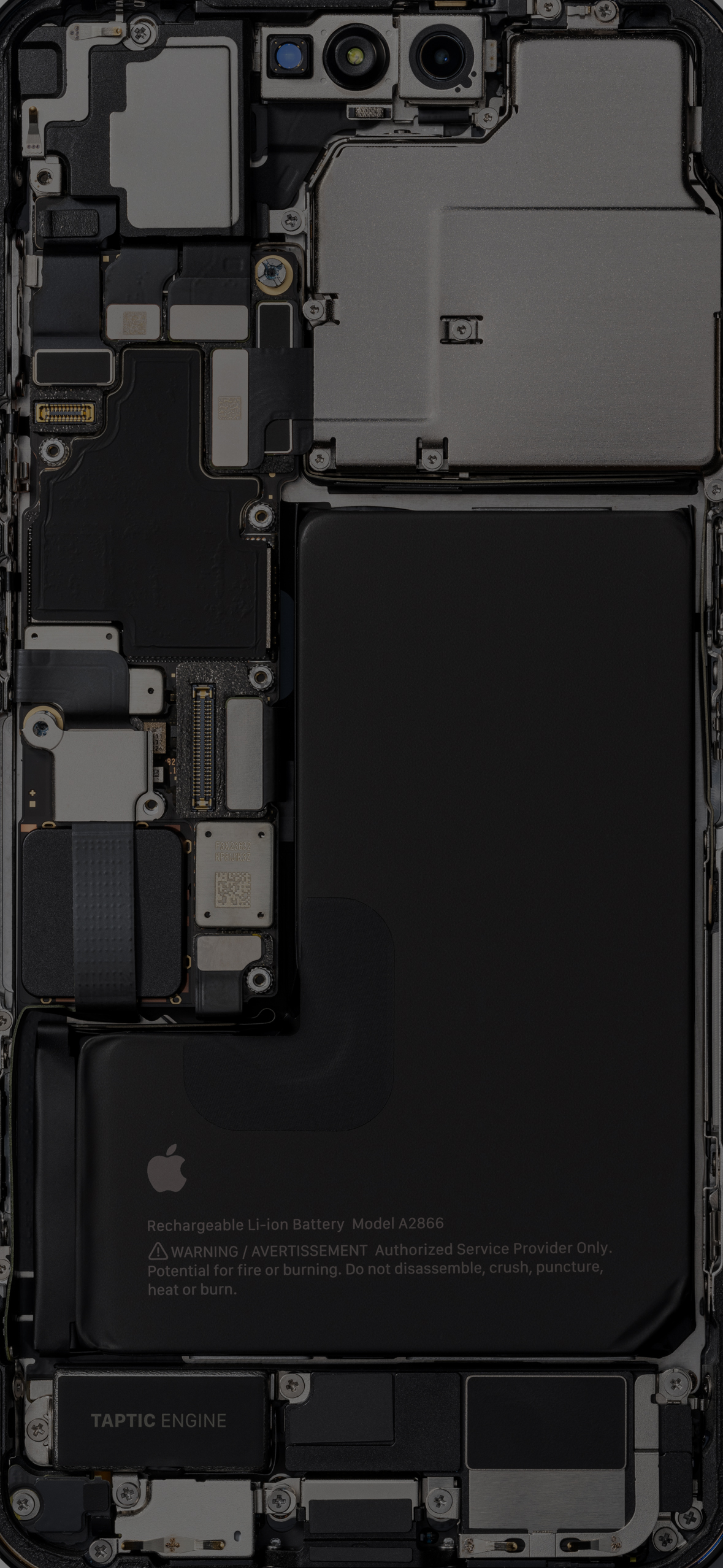 scheda madre iPhone smontato, 1179x2556 Full HD Verticale, iPhone
