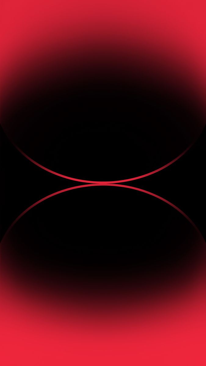 Curve astratte rosse nere, 675x1200 Verticale, iPhone Pro