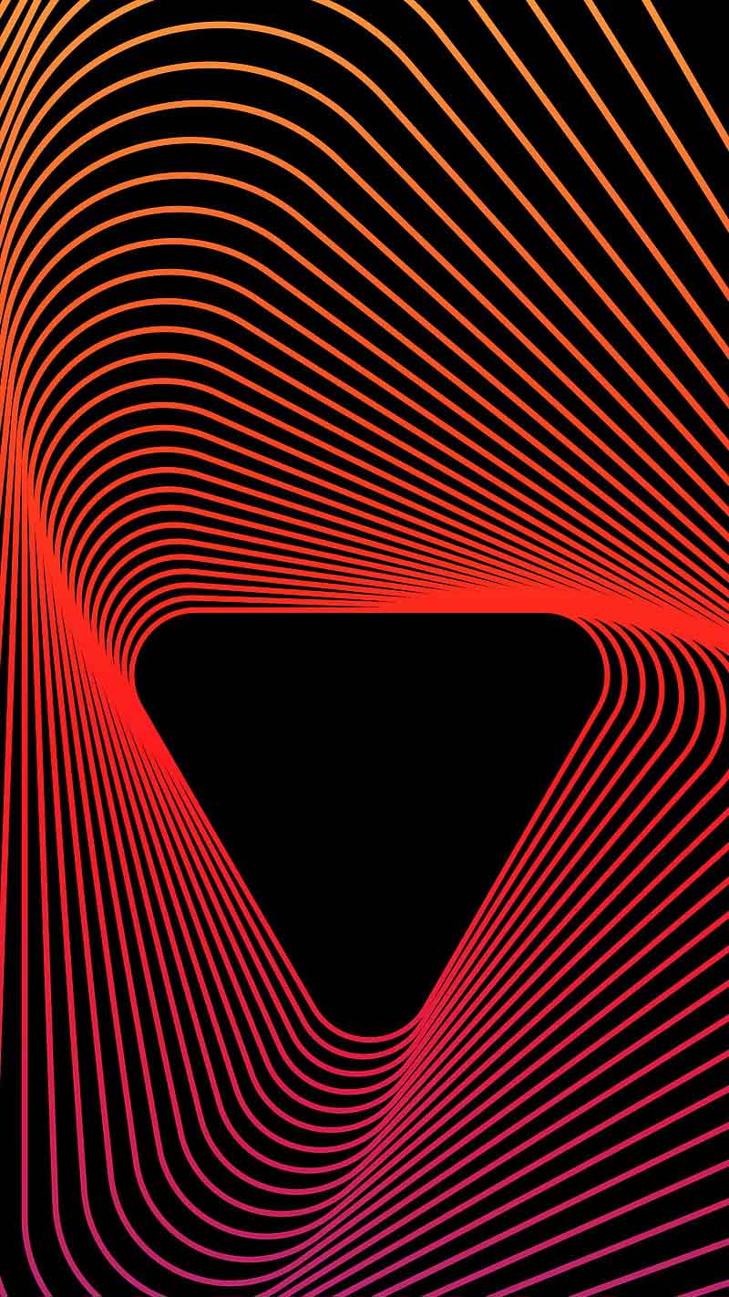 linee astratte rosse ondulate, 800x1422 Verticale, iPhone Pro Max