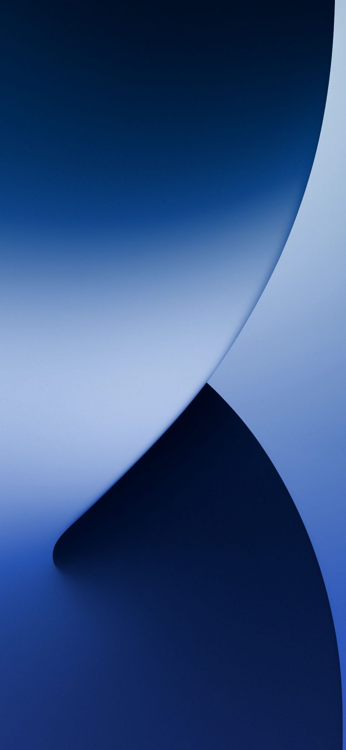 Curve astratte blu scuro, 1183x2560 Full HD Verticale, iPhone Pro Max