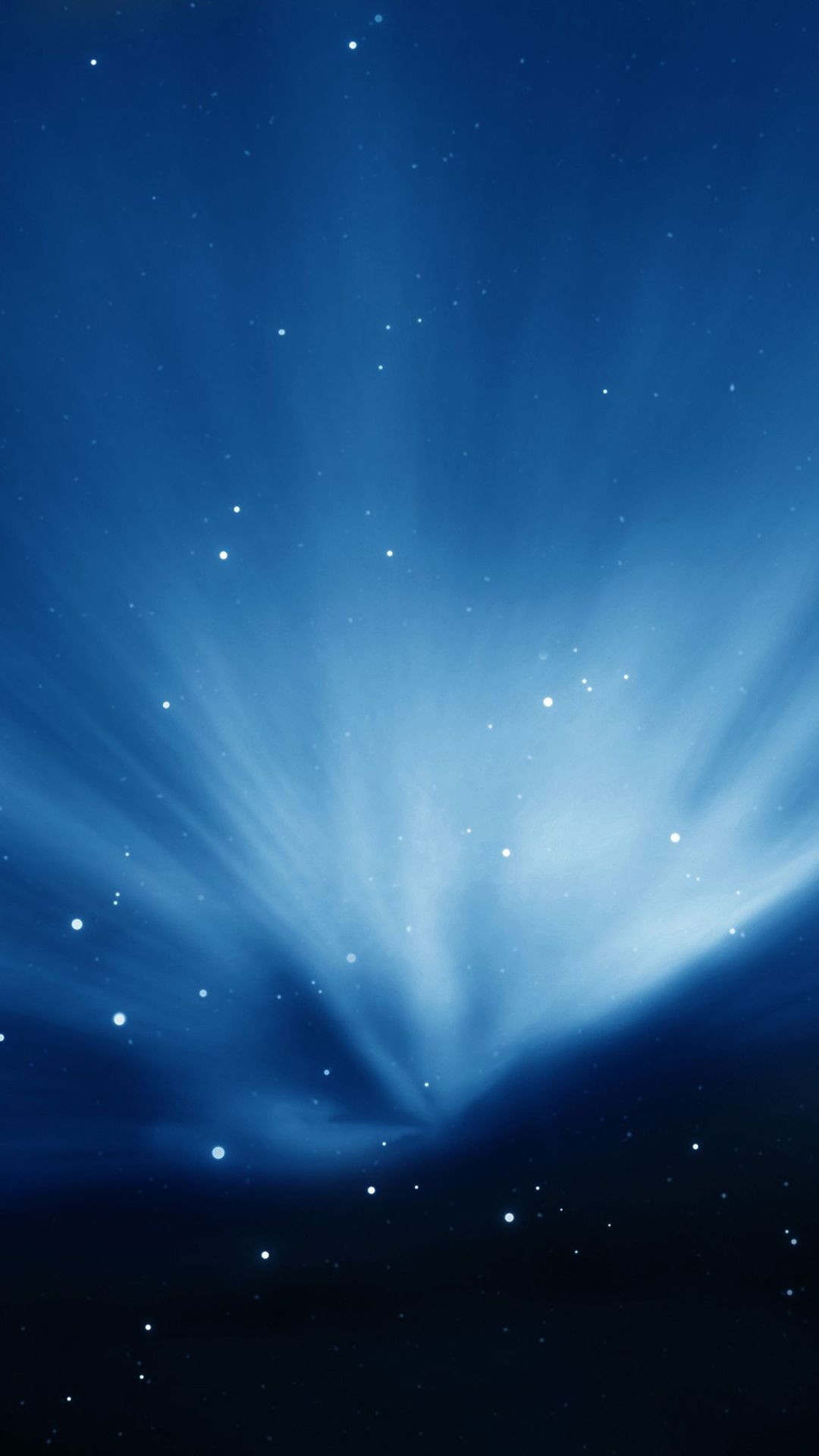 Raggi di luce blu stellati, 1080x1920 Full HD Verticale, iPhone Pro Max