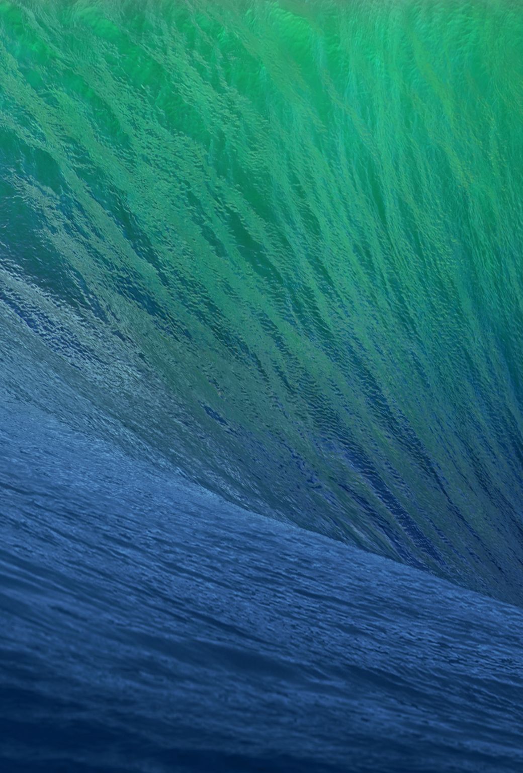 Onda oceano verde blu, 1040x1536 Full HD Verticale, iPhone Pro Max