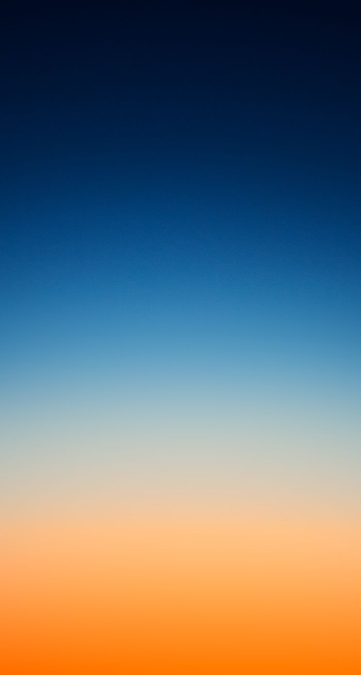 Sfondo gradiente blu arancione, 744x1392 Verticale, iPhone Pro Max