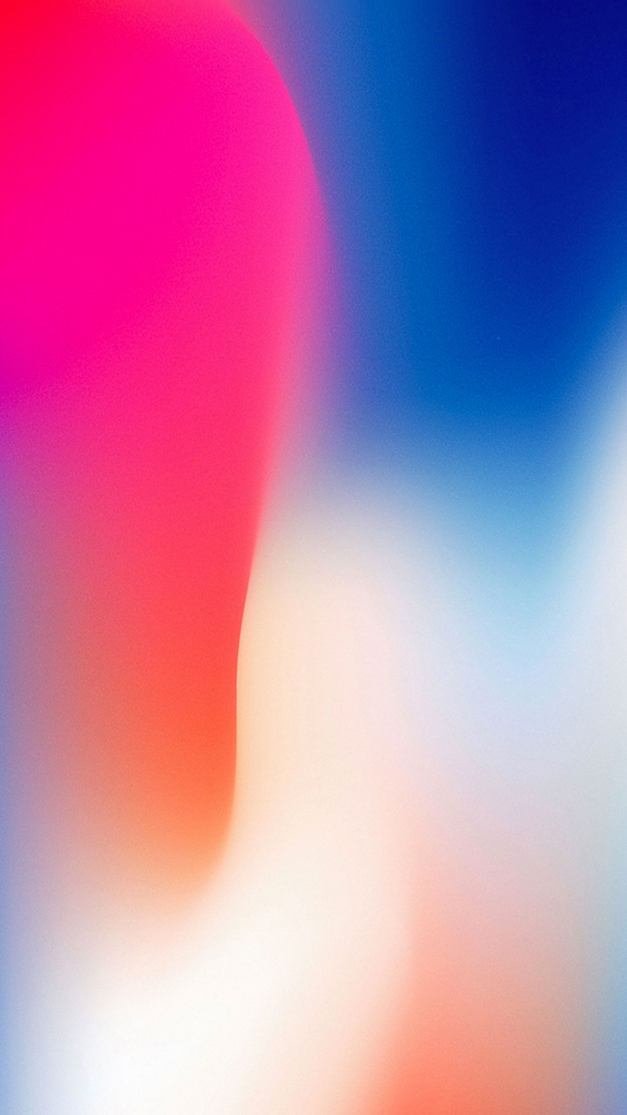 Sfumature astratte rosa blu, 1242x2208 Full HD Verticale, iPhone Pro