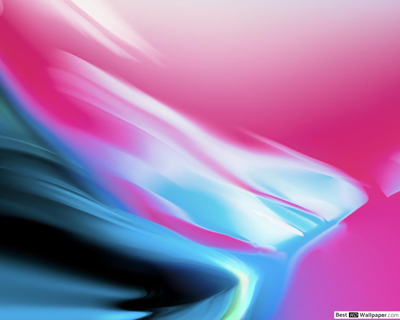 Astratto onde colorate rosa blu, 1280x1024 HD, Desktop