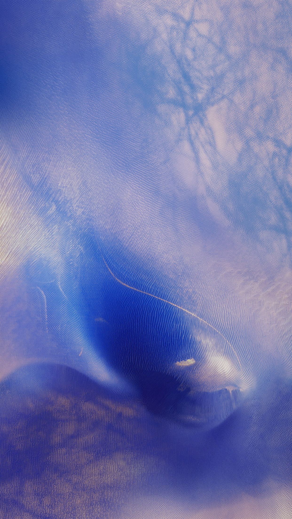 Sfondo astratto blu marmorizzato, 1242x2208 Full HD Verticale, iPhone Plus