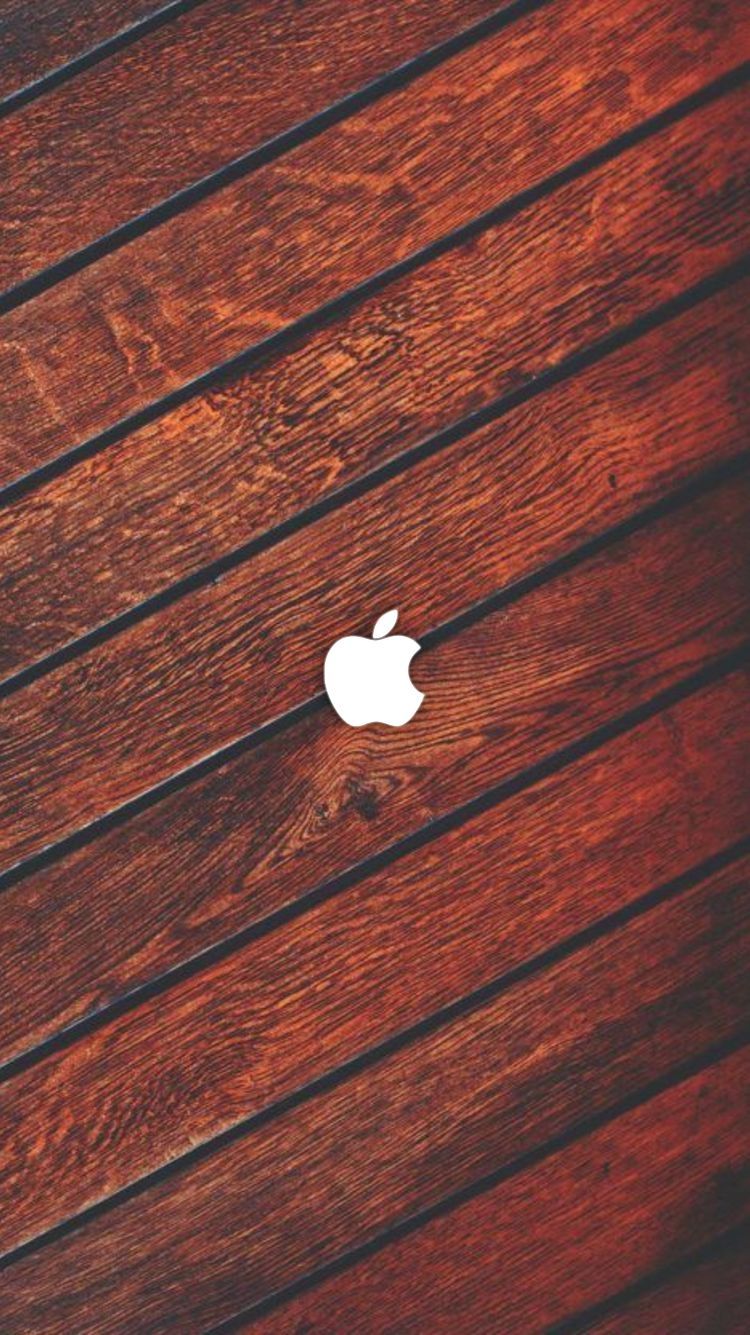 logo Apple su legno, Cupertino, 750x1335 Full HD Verticale, iPhone Air