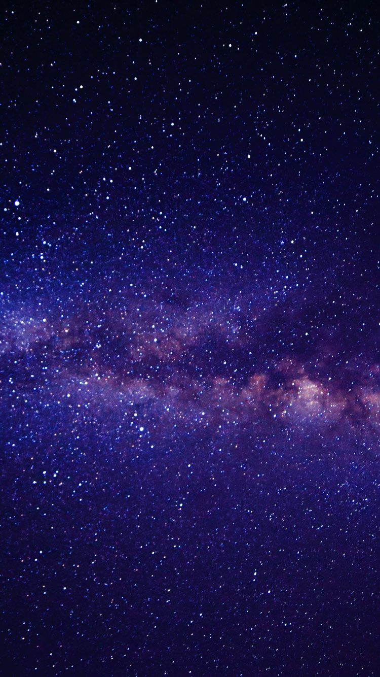Cielo stellato via lattea, 750x1334 Full HD Verticale, iPhone Pro