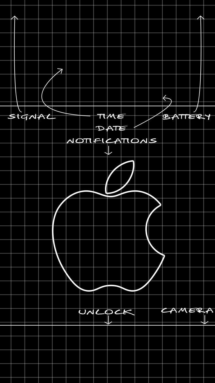 Ghiacciaio blu astratto minimalista, 736x1308 Full HD Verticale, iPhone Plus