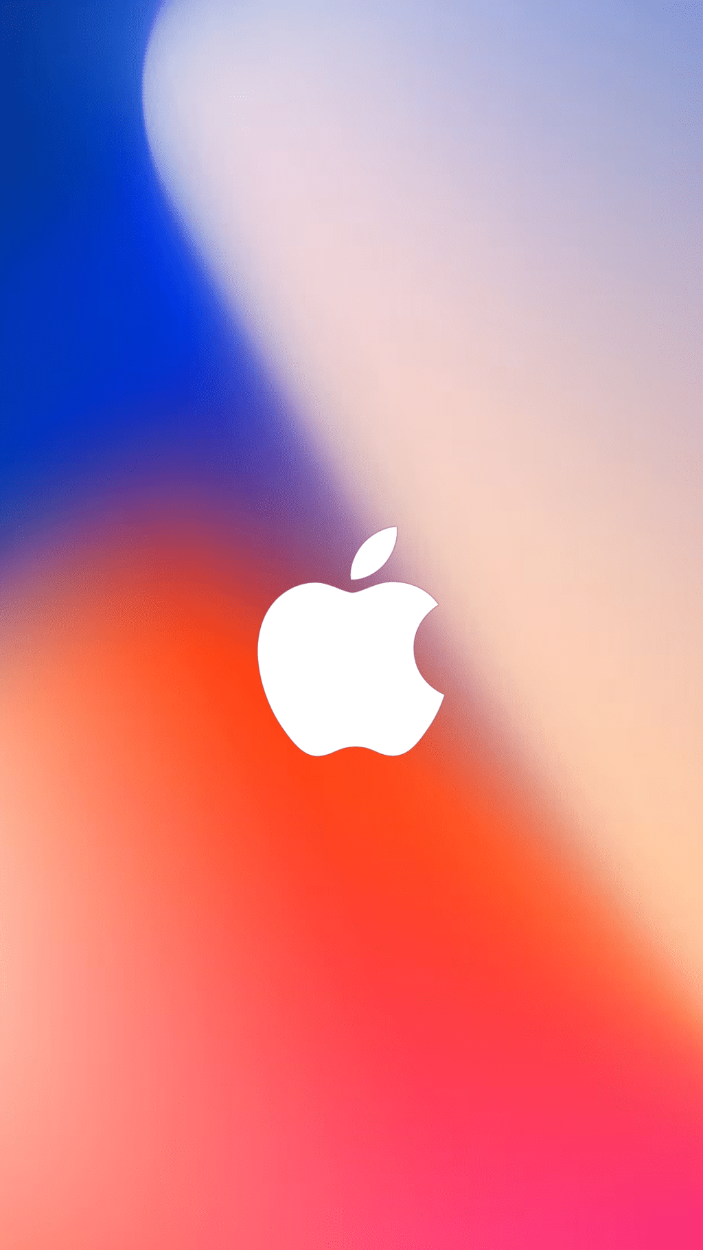 Logo Apple sfumato colorato, 1024x1820 Full HD Verticale, iPhone
