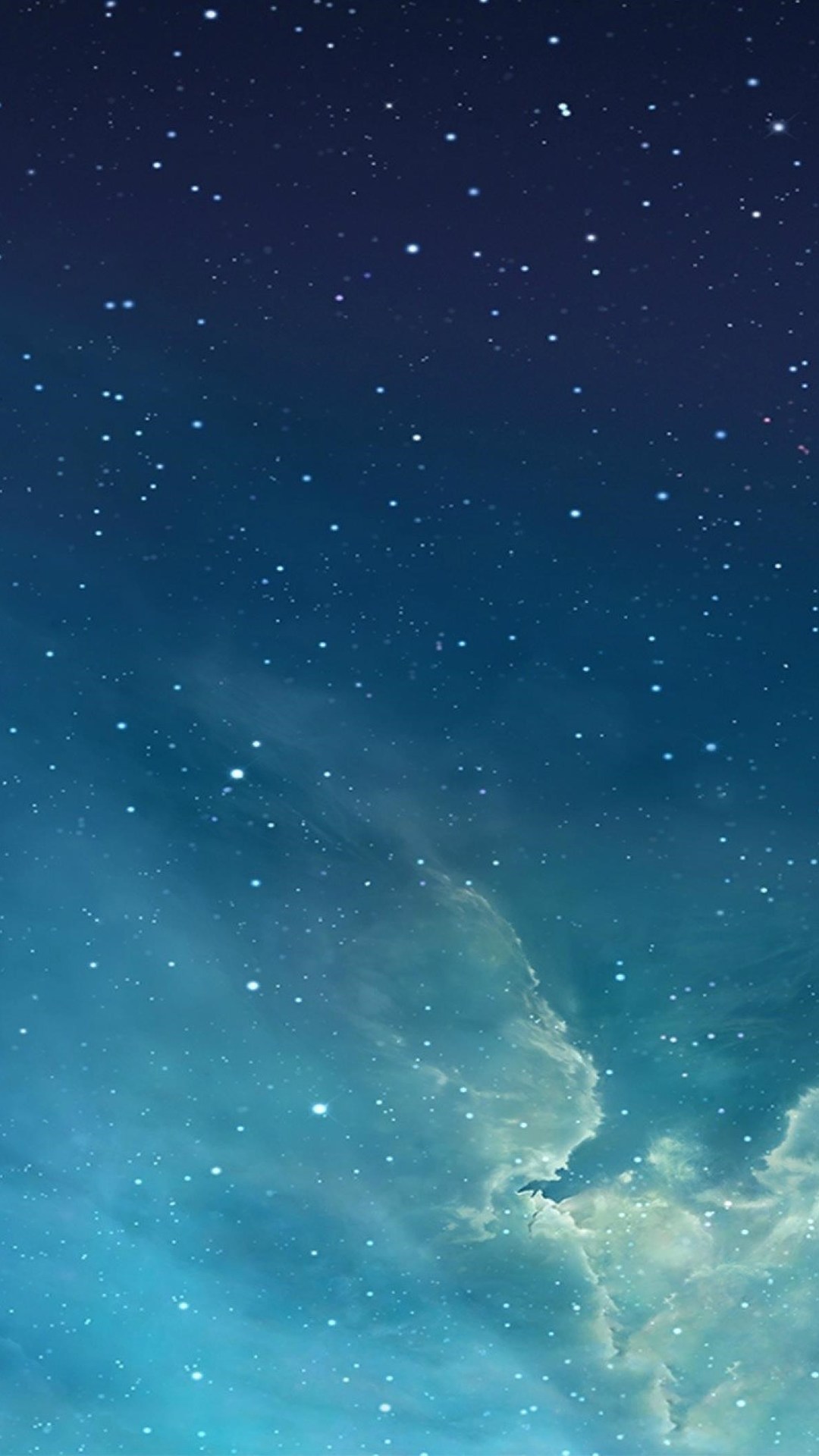 Cielo stellato blu notte, 1080x1920 Full HD Verticale, iPhone Pro Max