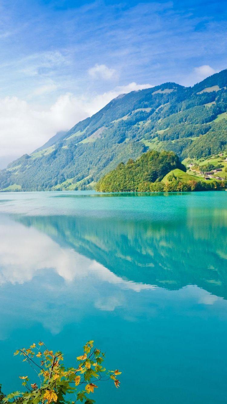 Lago montagna riflesso turchese, 750x1334 Full HD Verticale, iPhone Air