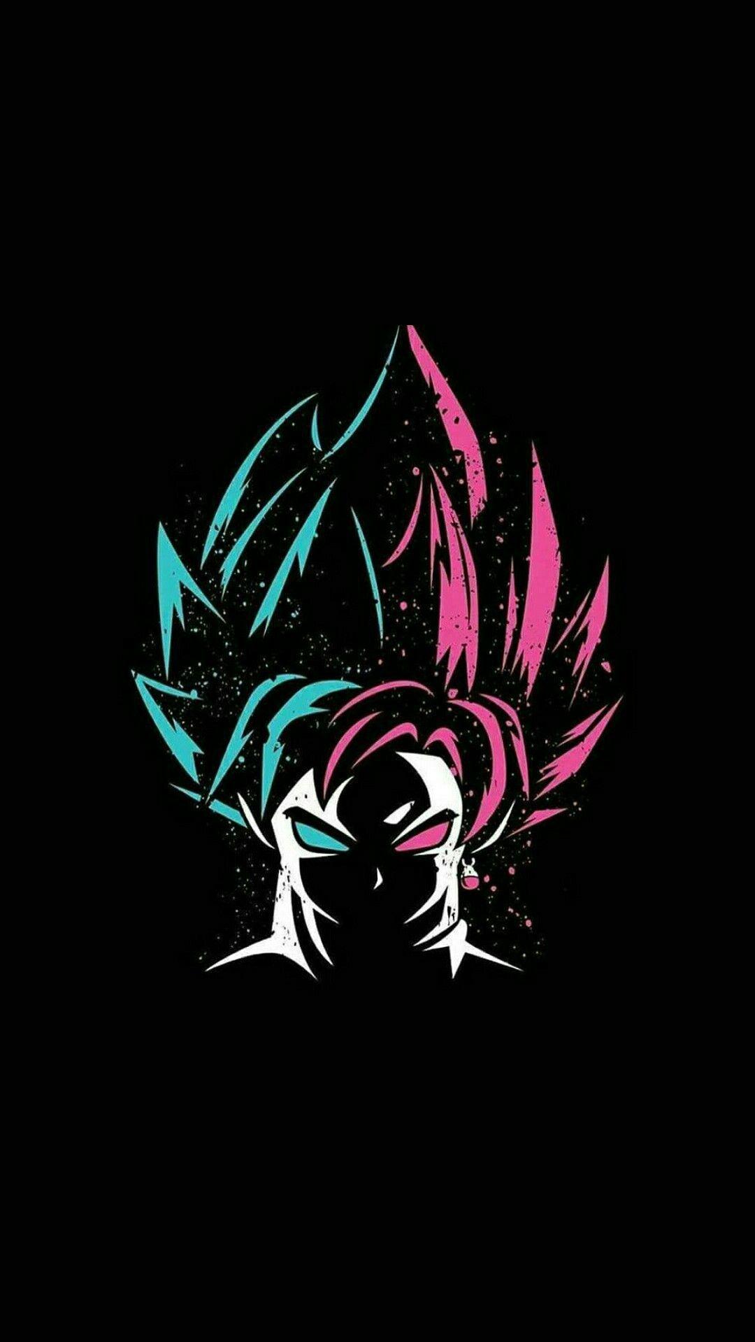Goku silhouette Dragon Ball Z, 1080x1919 Full HD Verticale, iPhone