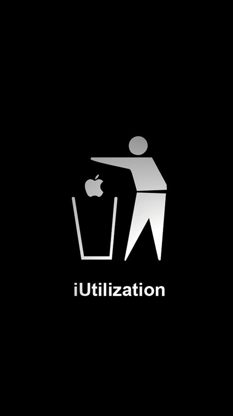 Logo Apple blu lucido, 750x1334 Full HD Verticale, iPhone