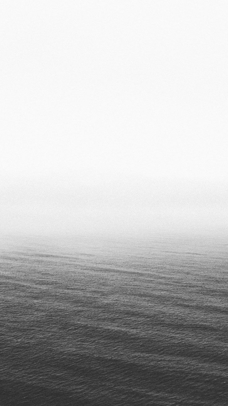 Mare grigio e nebbia, 736x1308 Verticale, iPhone Pro