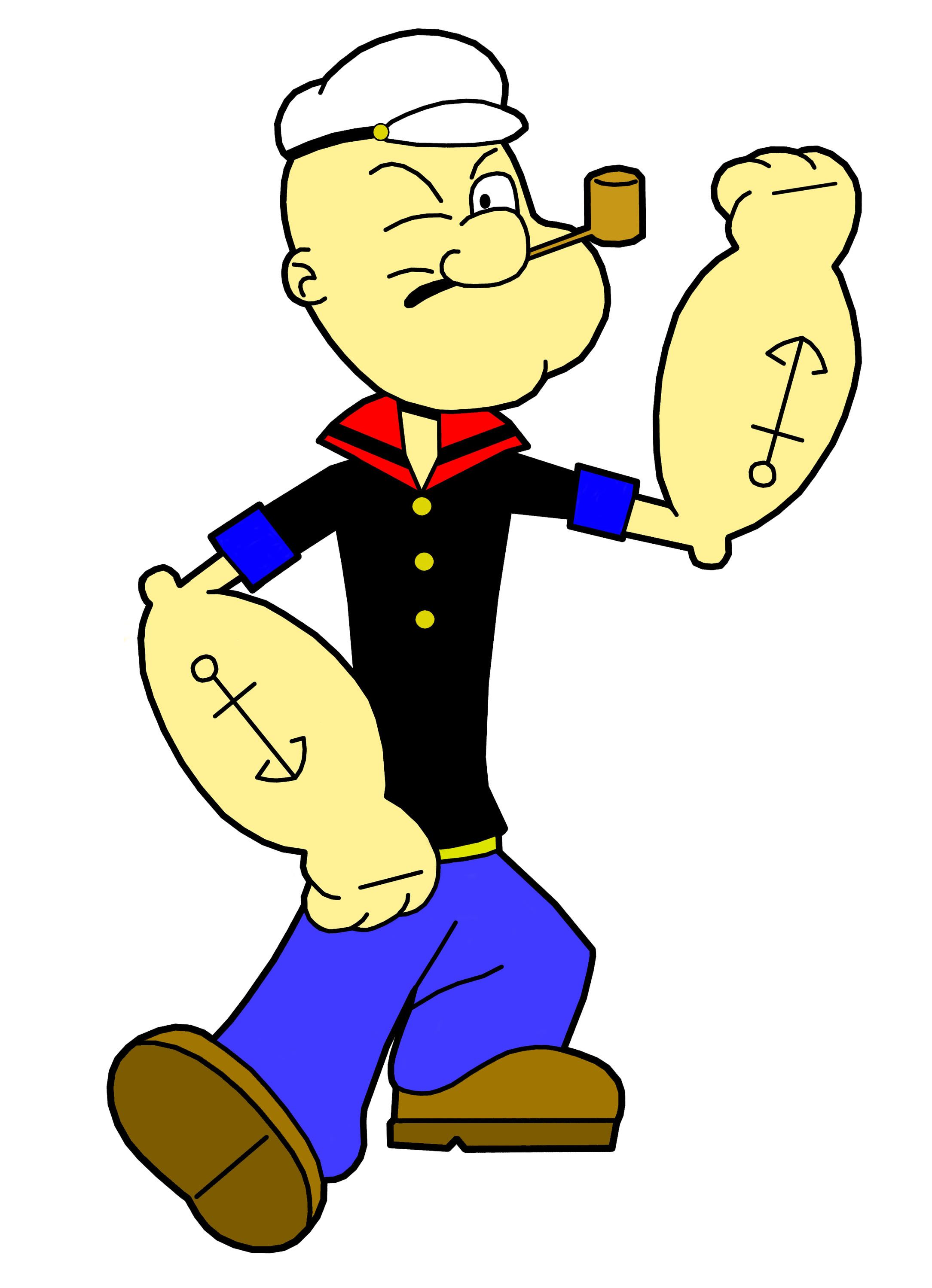 Braccio di Ferro Popeye cartone, 1920x1200 Full HD+, PC