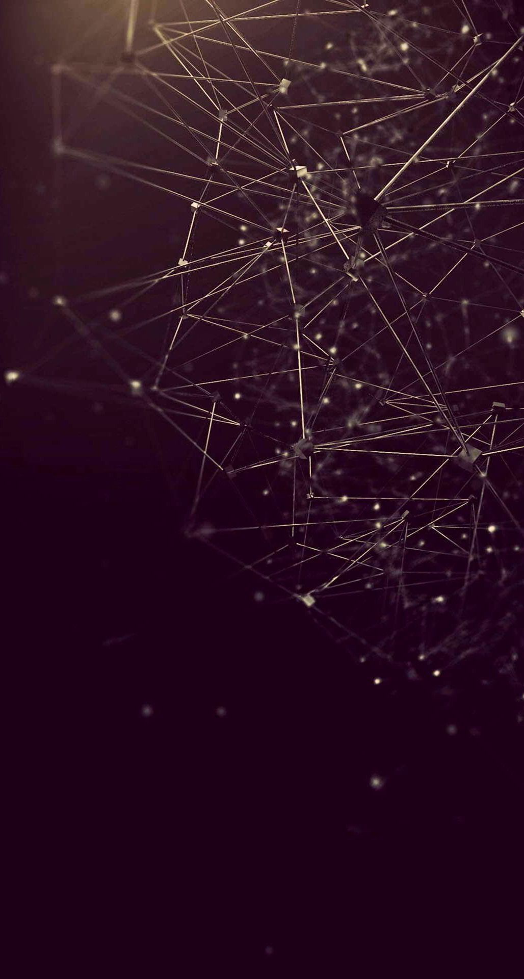 Uccellino minimalista sfondo nero, 1080x1920 Full HD Verticale, iPhone