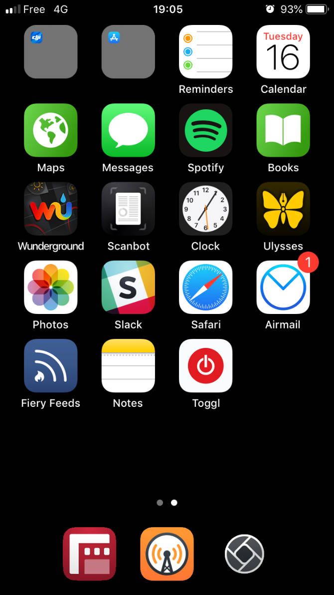 Schermata home iPhone icone, 670x1192 Verticale, iPhone Pro Max