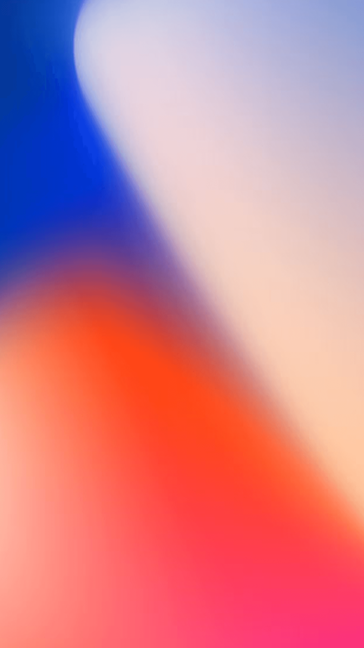 Sfondo astratto rosso arancione, 1125x2436 Verticale, iPhone Air
