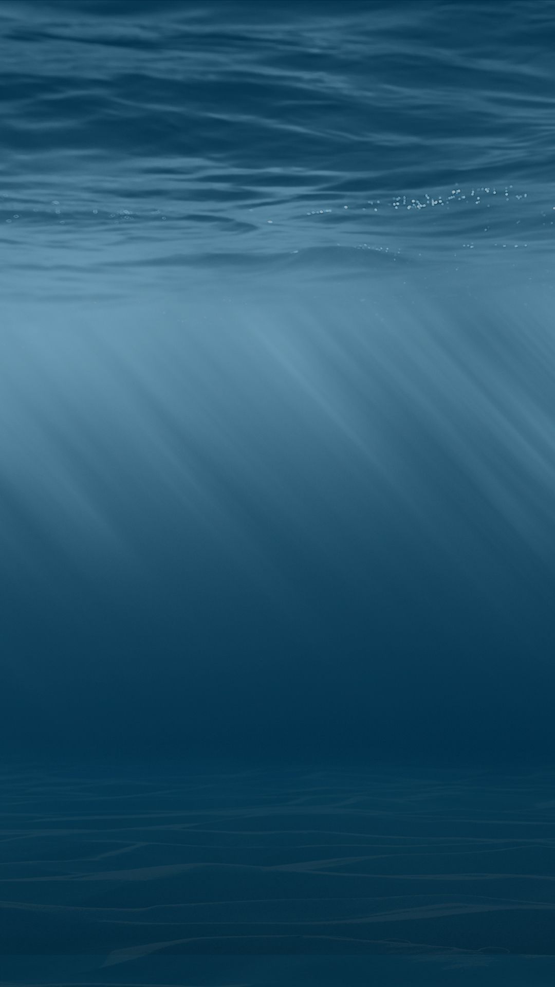Oceano blu profondo, 1080x1920 Verticale, iPhone Plus