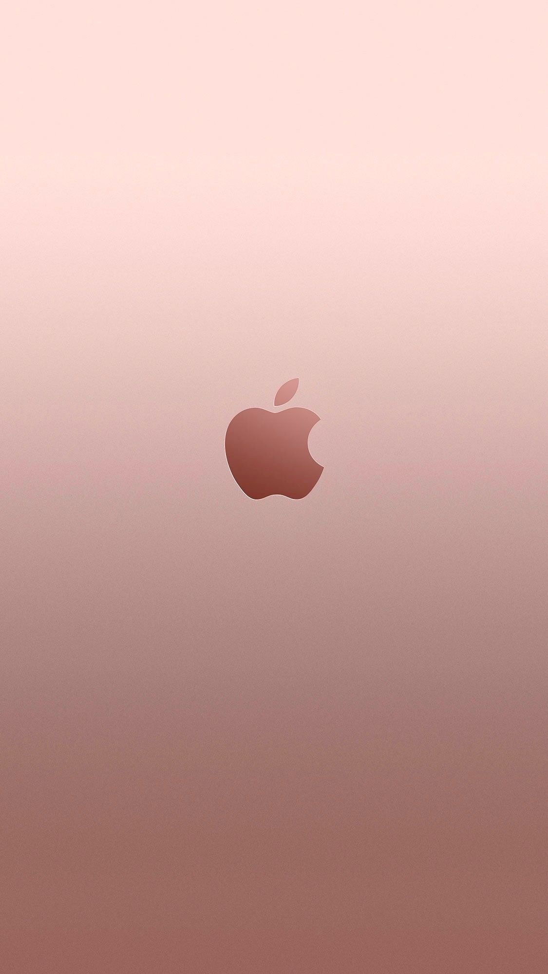 Logo Apple rose gold, azienda tech, 1125x2001 Verticale, iPhone Pro