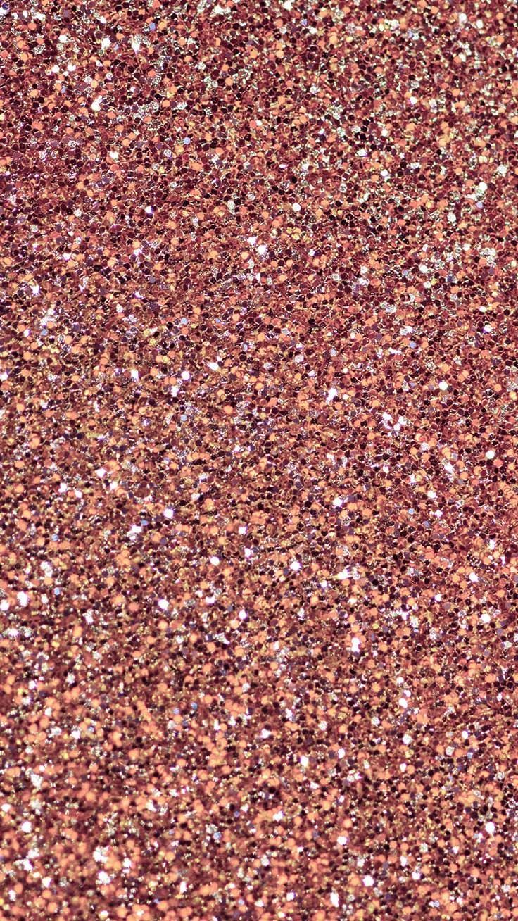 Glitter rose gold texture, 736x1308 Verticale, iPhone Air