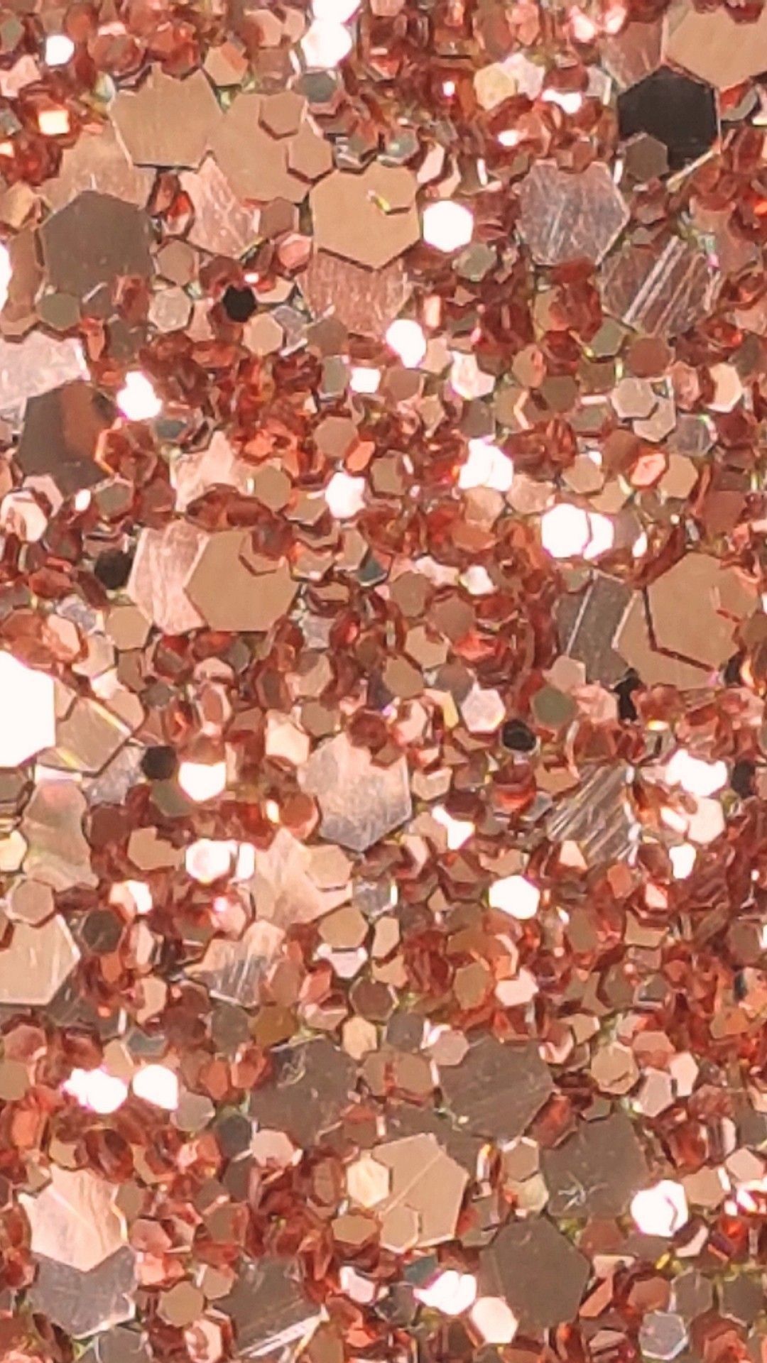 Glitter rose gold texture, 1080x1920 Verticale, iPhone Air