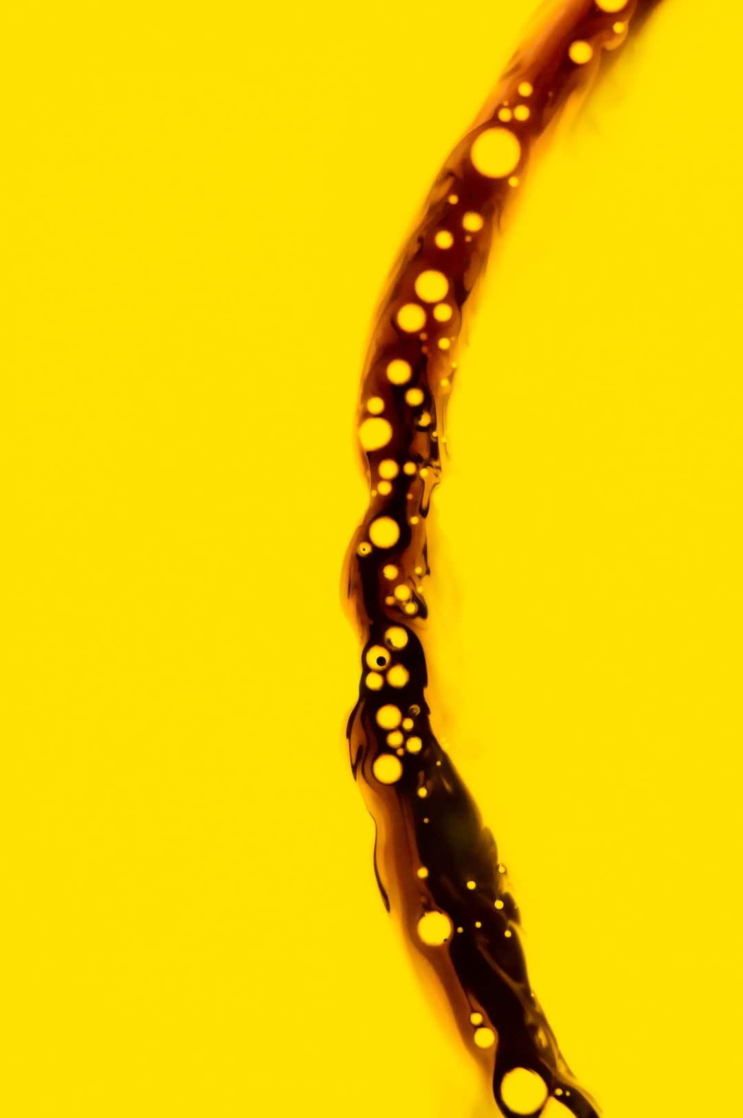 Bolle astratte giallo e nero, 1080x1624 Verticale, iPhone Pro Max