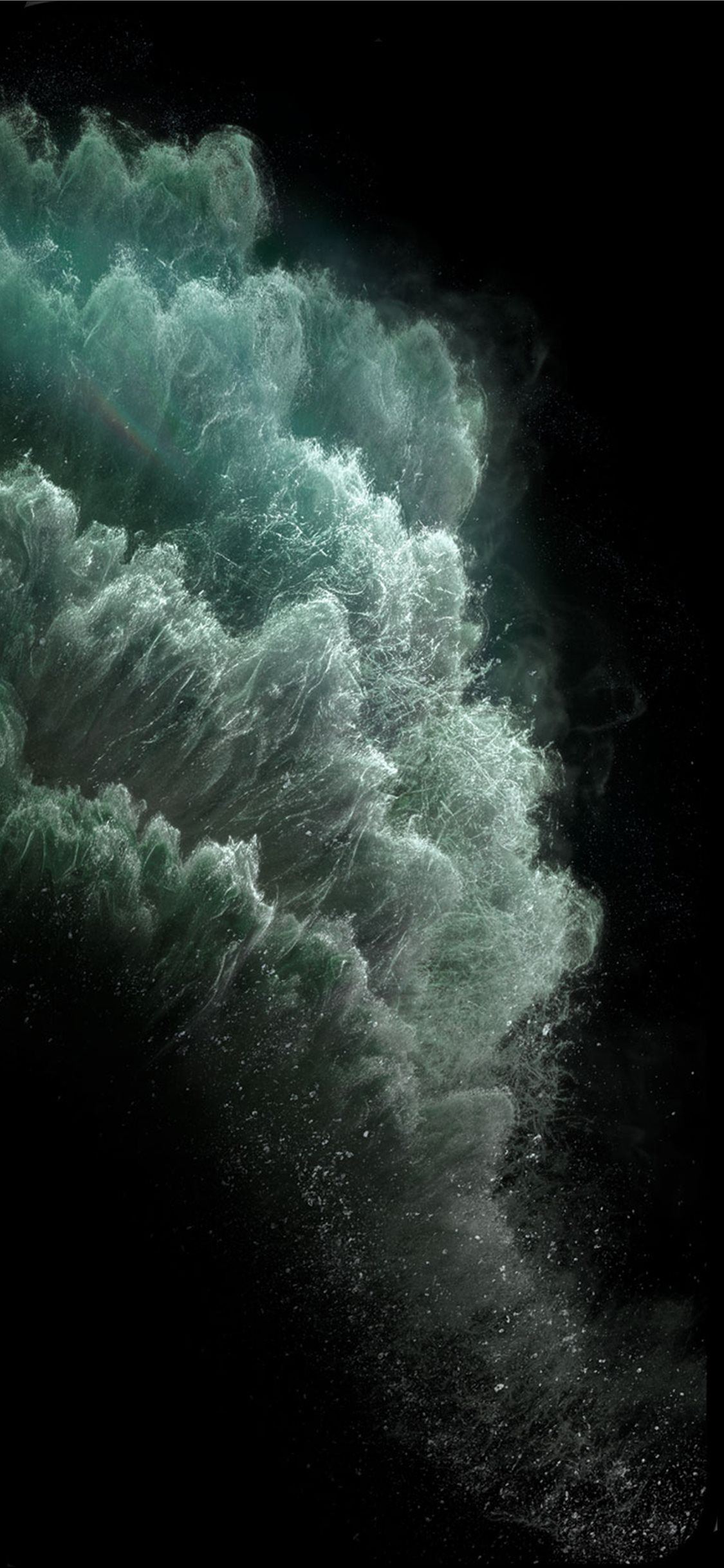 Onda oceano scura, 1125x2436 Verticale, iPhone Air