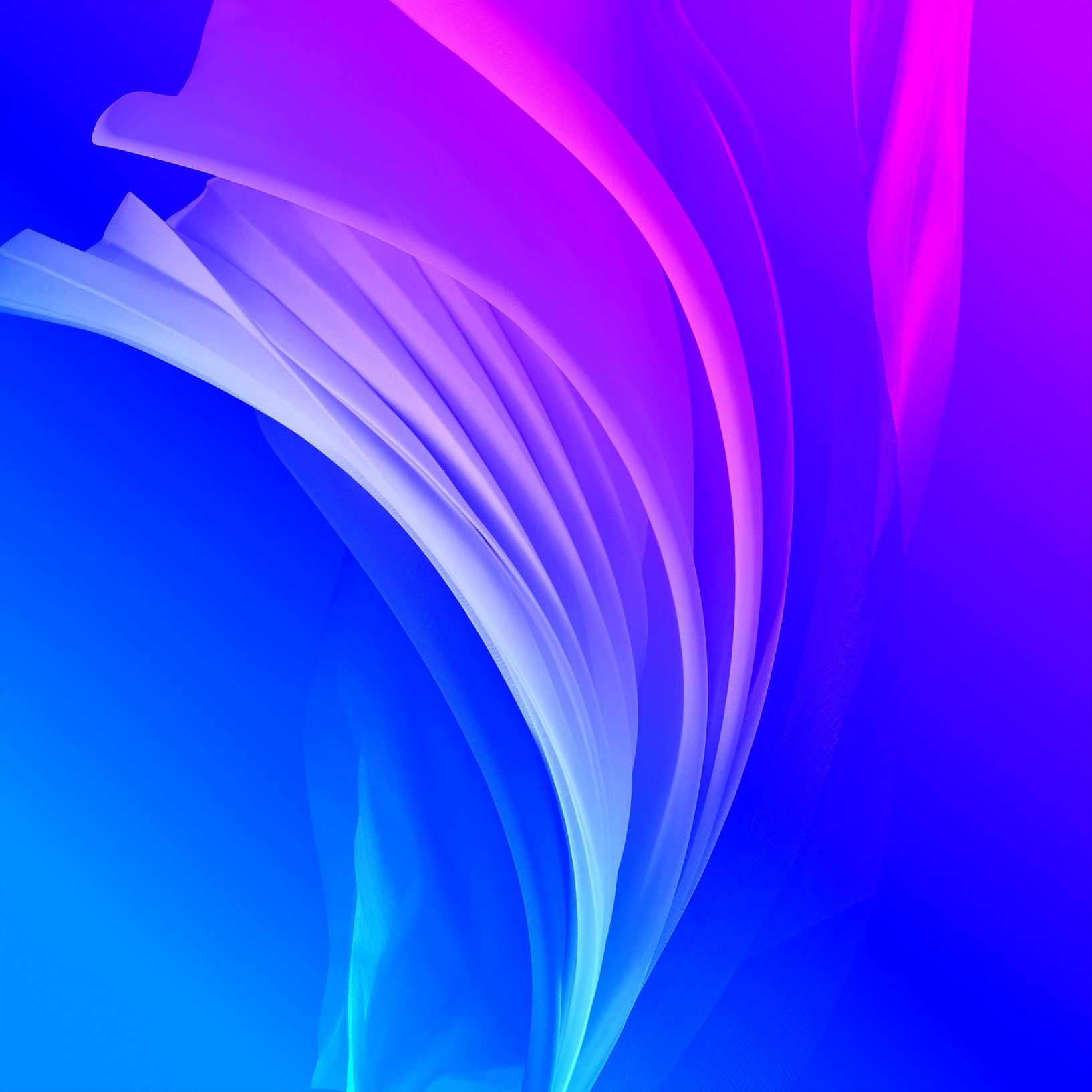 Onde astratte blu e viola, 1634x1634 900p, PC
