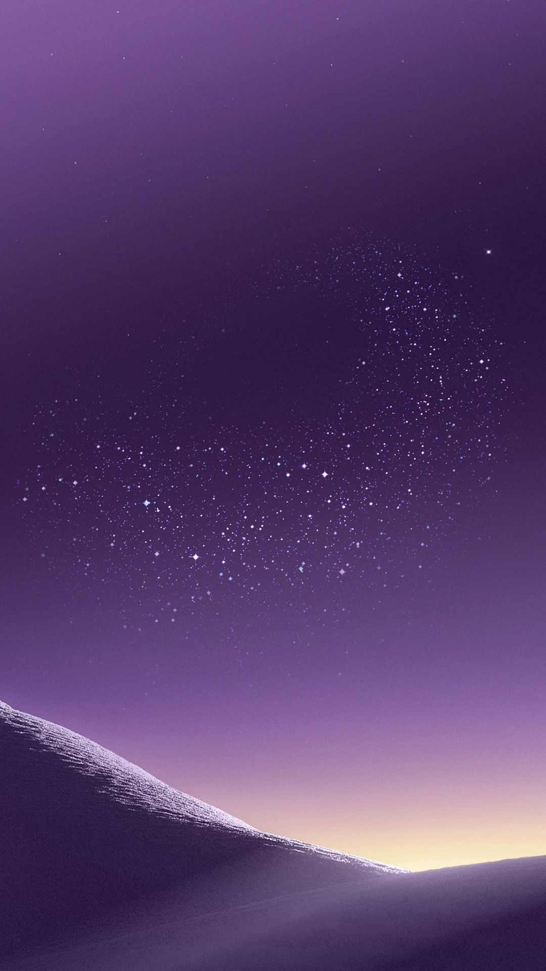 paesaggio notturno cielo viola, 1080x1920 Verticale, iPhone Pro