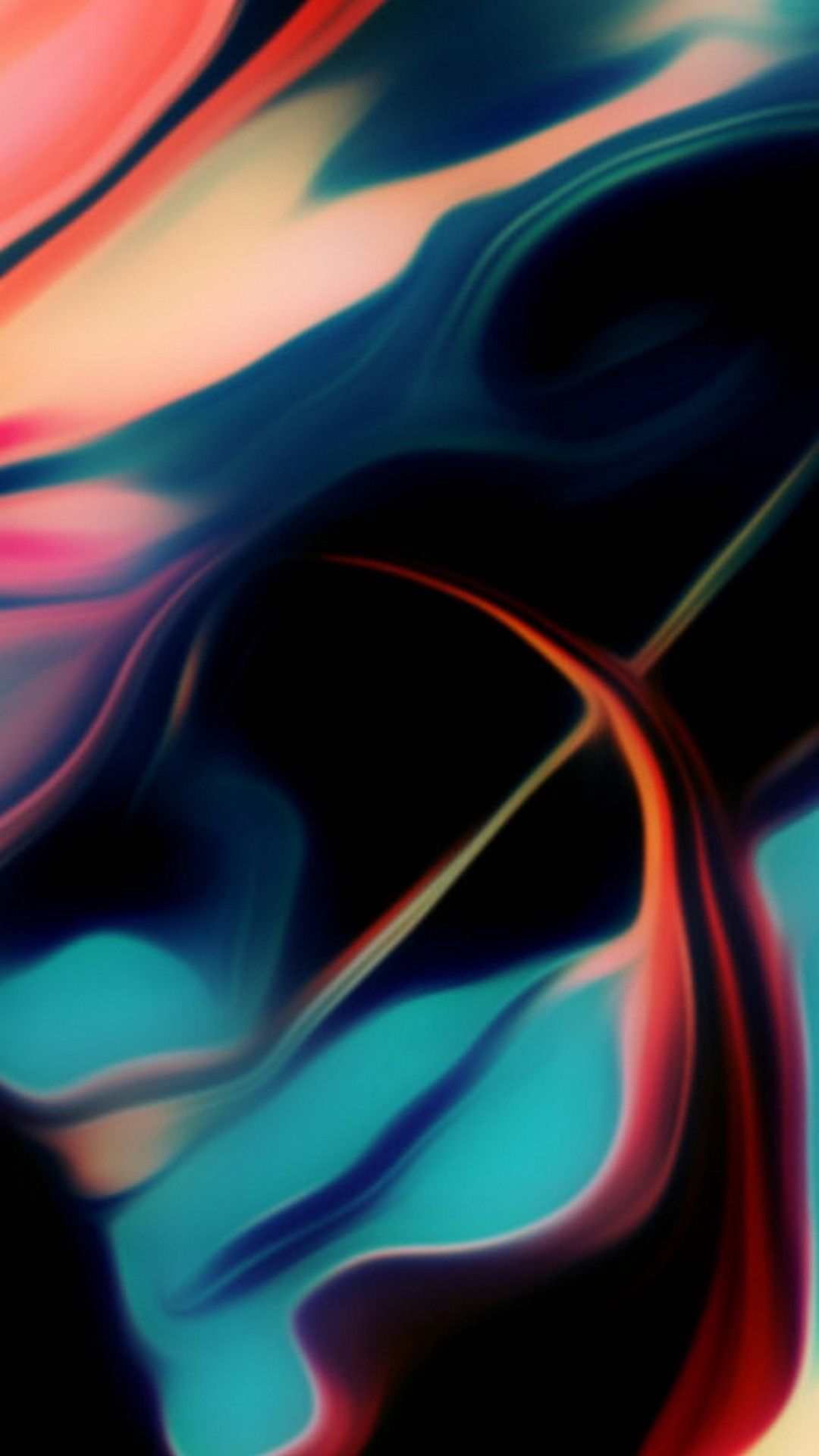 Astratto fluido colorato, 1080x1920 Verticale, iPhone Pro Max