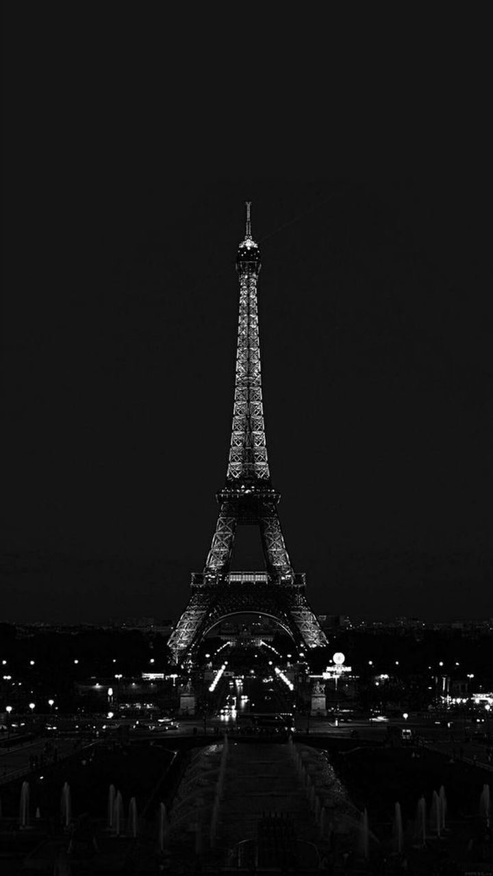 Torre Eiffel di notte, Parigi, 720x1279 Verticale, iPhone Air