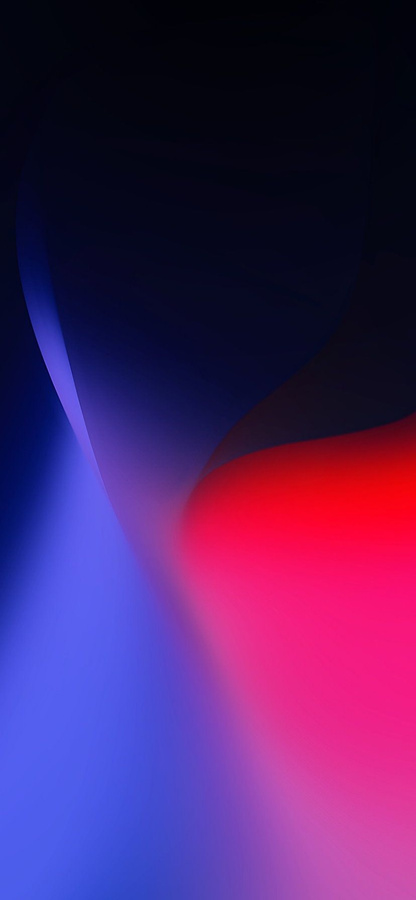 Astratto sfumato blu rosa, 828x1792 Full HD Verticale, iPhone Plus