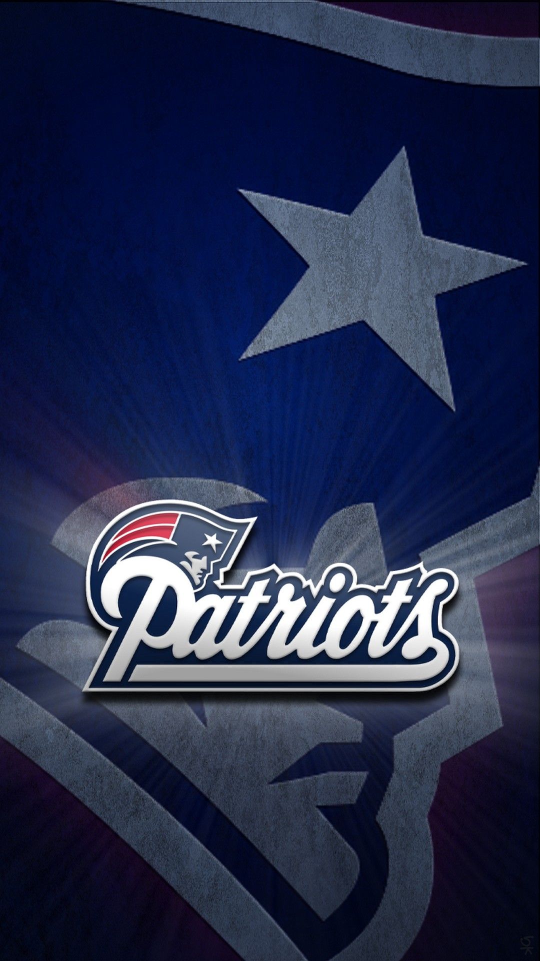 New England Patriots logo, 1080x1920 Verticale, iPhone Pro Max
