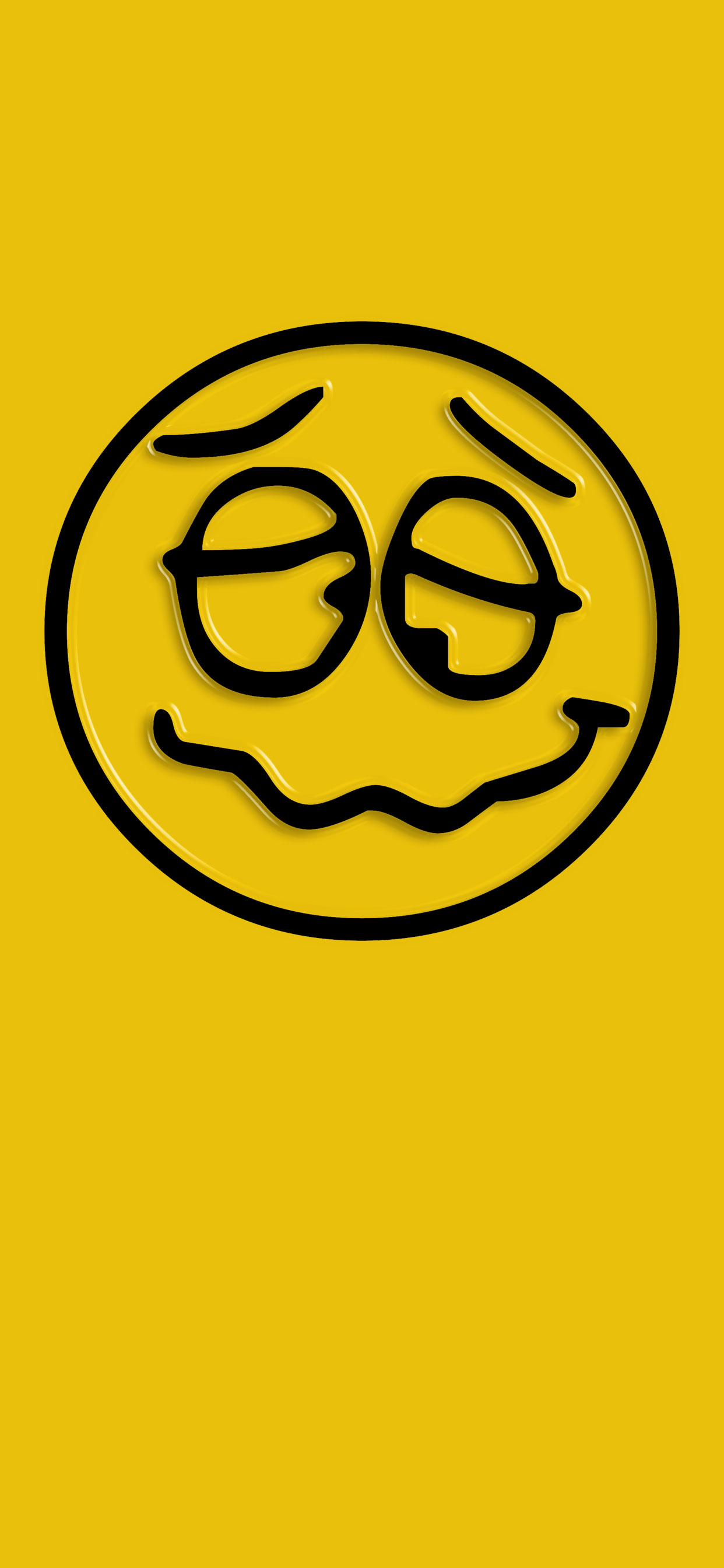 faccina stordita sfondo giallo, 1242x2688 Verticale, iPhone Pro Max