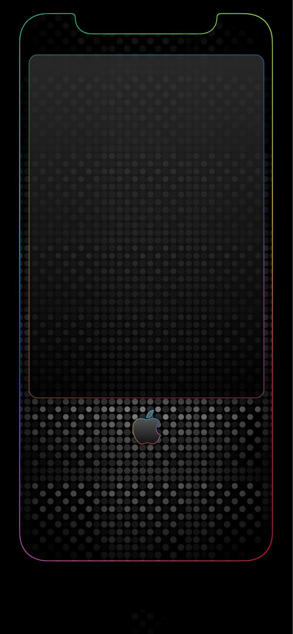 iPhone nero con texture, 947x2048 Full HD Verticale, iPhone Pro
